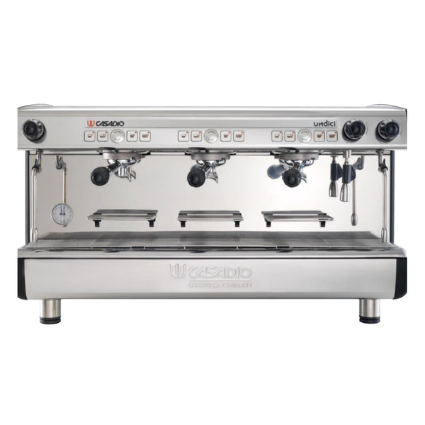 Casadio UNDICI Traditional Espresso Coffee Machine - Three Group