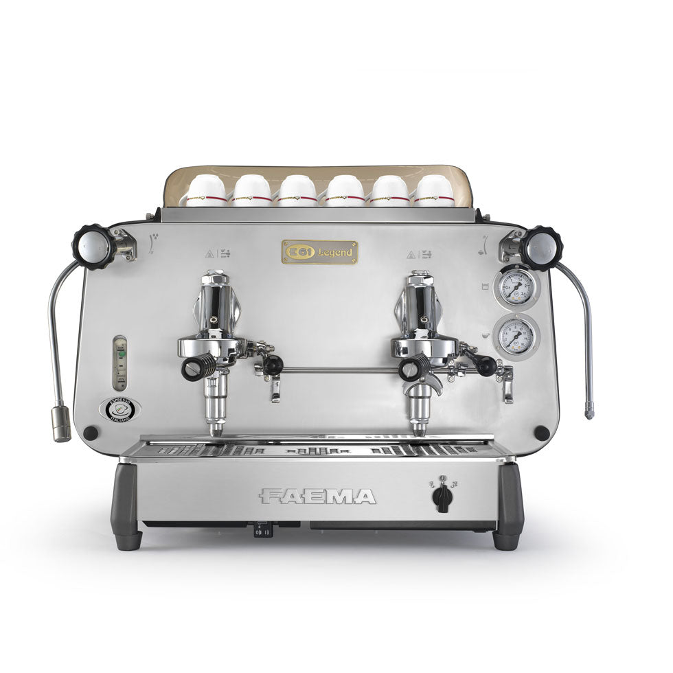 Faema E61 Traditional Espresso Coffee Machine - Two Group