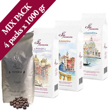 Mix Pack Espresso Beans - 4 1kg Bags